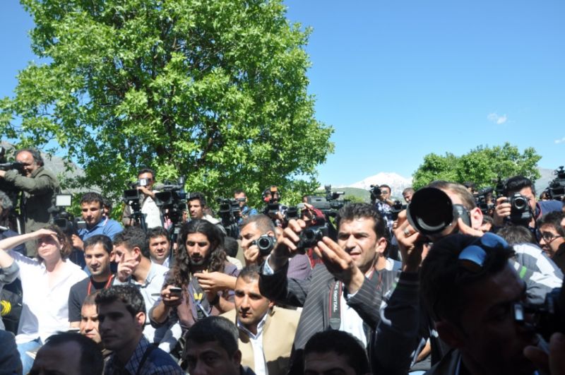 Medya Mensupları Kandil'de Böyle Görüntülendi 7