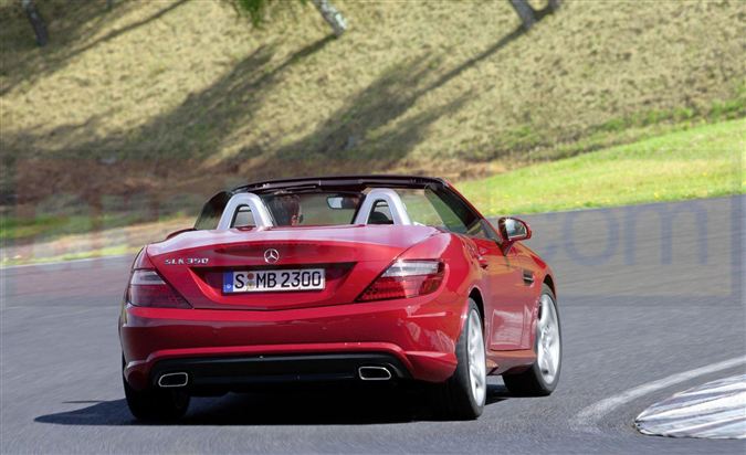 Mercedes SLK’nın ilk fotoğrafları! 10