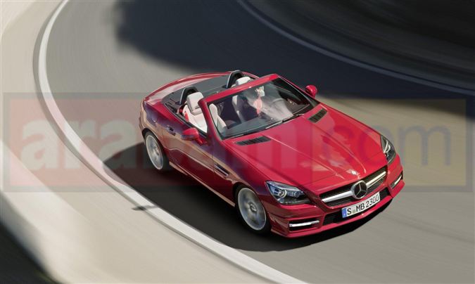 Mercedes SLK’nın ilk fotoğrafları! 3