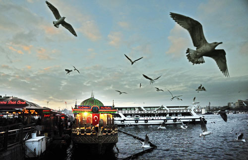 Boğazın simgesi Eminönü'nün süs 7
