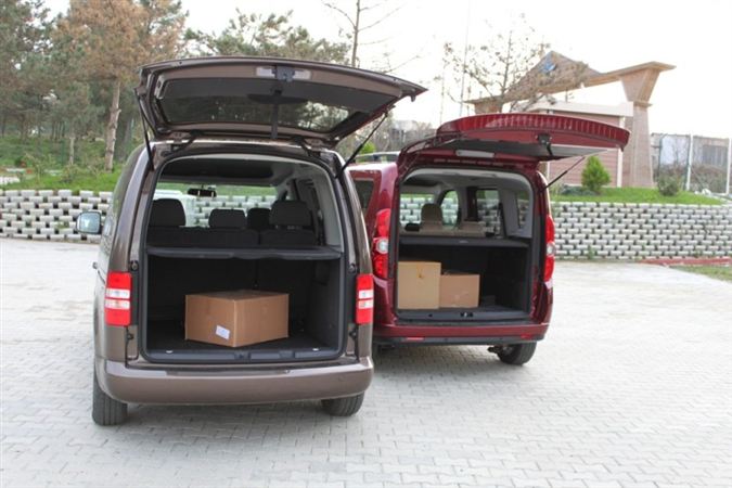 Karşılaştırma: Fiat Doblo & VW Caddy 26
