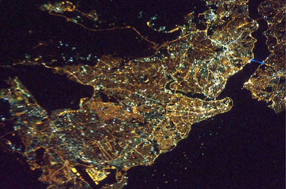 Uzaydan Türkiye'yi çekti 1