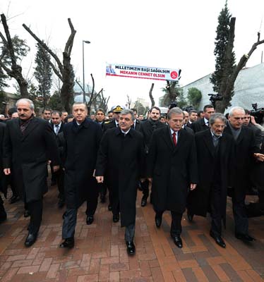 Erbakan'ın cenazesinden ilk kareler 165