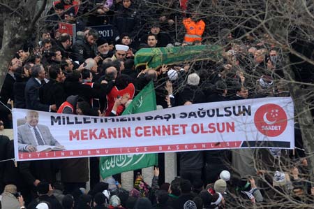 Erbakan'ın cenazesinden ilk kareler 235