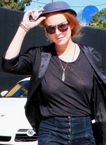 Lindsay'i yakacak görüntüler 17
