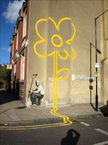 Sokağın gizemli sanatçısı Banksy 14
