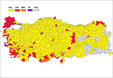 Son 76 yılın seçim sonuçları 58