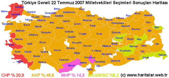 Son 76 yılın seçim sonuçları 59