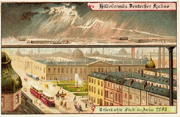 100 yıl önce geleceği böyle çizdiler 10
