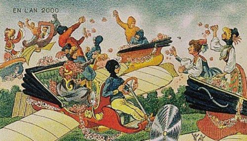 100 yıl önce geleceği böyle çizdiler 13