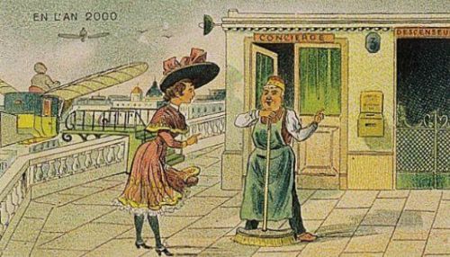 100 yıl önce geleceği böyle çizdiler 17