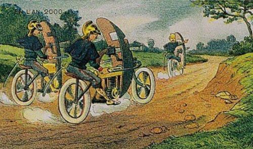 100 yıl önce geleceği böyle çizdiler 22