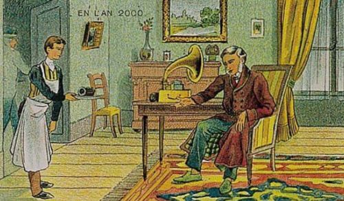 100 yıl önce geleceği böyle çizdiler 24