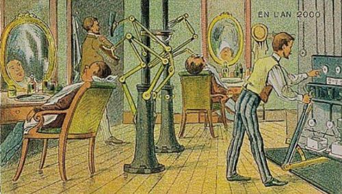 100 yıl önce geleceği böyle çizdiler 32