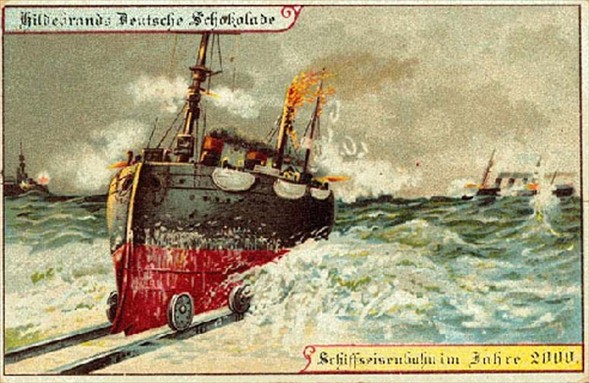 100 yıl önce geleceği böyle çizdiler 5