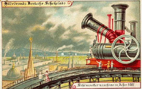 100 yıl önce geleceği böyle çizdiler 7