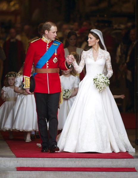 William ve Kate'nin evli olarak ilk günü 1