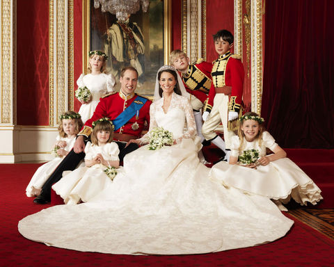 William ve Kate'nin evli olarak ilk günü 4