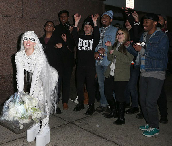 Lady Gaga Gelin Oldu 5