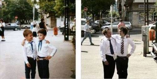 30 yıl sonra yeniden aynı karedeler... 24