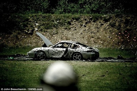 Porsche bu hale geldi ! 1
