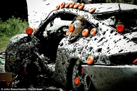Porsche bu hale geldi ! 2