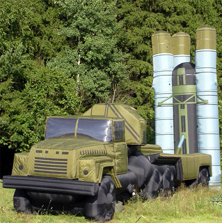 Rusya'nın yeni silahı 'şişme tank' 2