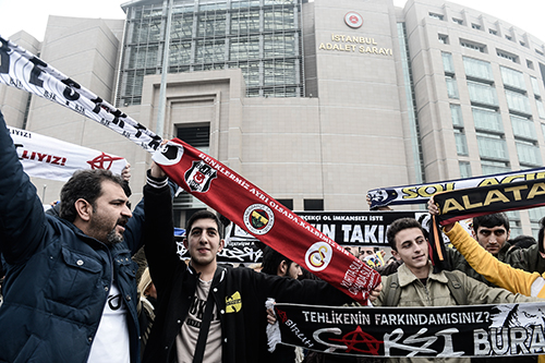 çArŞı grubunun Çağlayan duruşmasından kareler 5