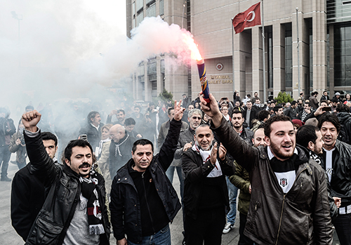 çArŞı grubunun Çağlayan duruşmasından kareler 8