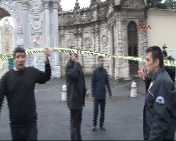 Dolmabahçe'de bomba alarmı! 1