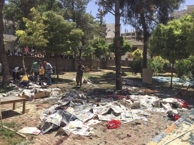 Şanlıurfa, Suruç patlamasından arda kalan fotoğraflar 6