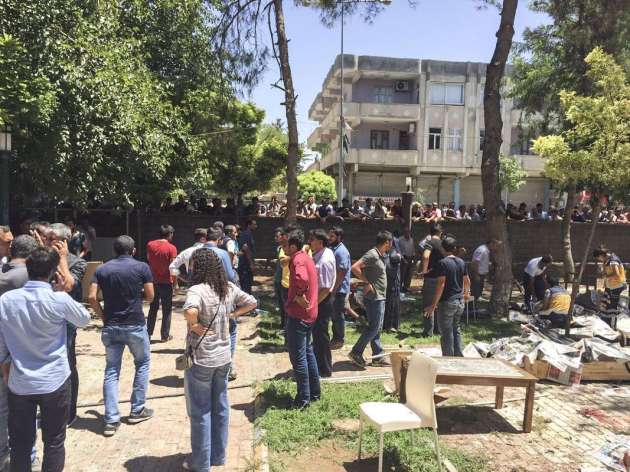 Şanlıurfa, Suruç patlamasından arda kalan fotoğraflar 8