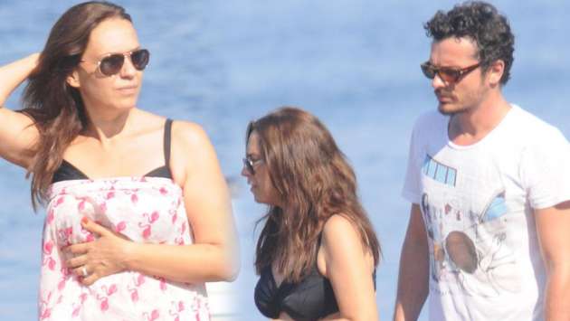 Hakan Eratik ve Yeşim Salkım tatile çıktı 1