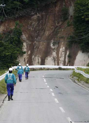 Japonya depremle sarsıldı 20