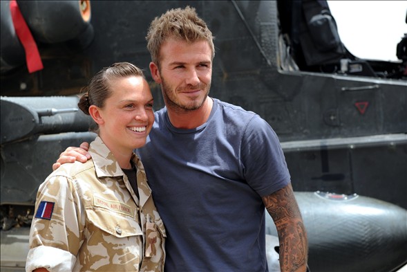 Beckham savaş bölgesinde 11