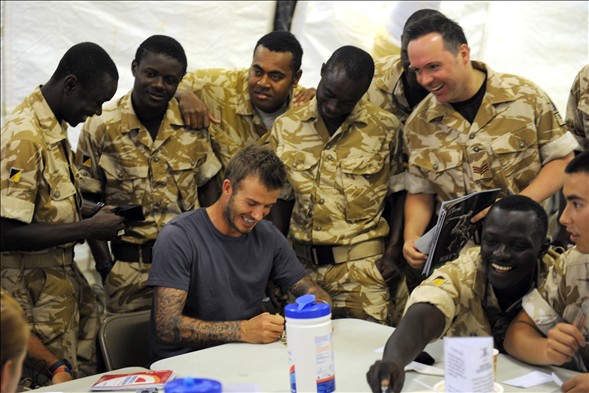 Beckham savaş bölgesinde 3