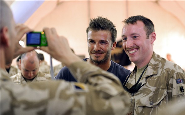 Beckham savaş bölgesinde 7