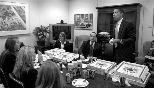 Hiç görmediğiniz Obama 33