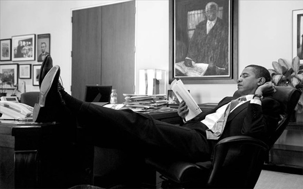 Hiç görmediğiniz Obama 35