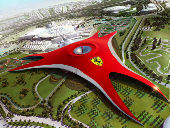 İşte Ferrari parkı 1