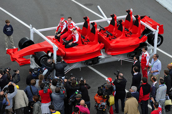 İşte Ferrari parkı 19