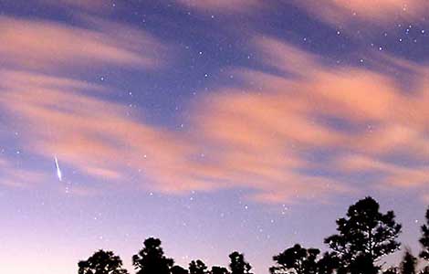 Kanada'ya düşen meteor fotoğraflandı 1