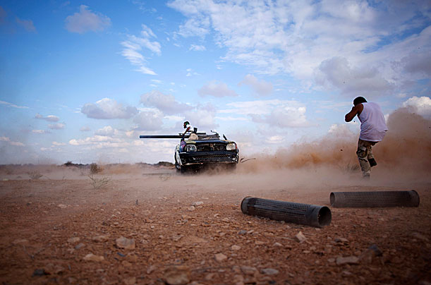 Libya's New Regime: The Fight for Gaddafi's Hometown 8