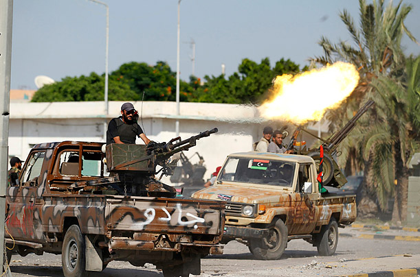 Libya's New Regime: The Fight for Gaddafi's Hometown 84