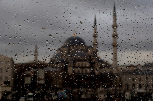 Islak İstanbul fotoğrafları 1