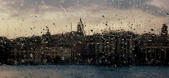 Islak İstanbul fotoğrafları 11