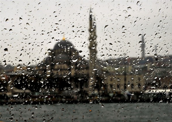 Islak İstanbul fotoğrafları 7