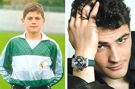 Yıldız futbolcuların çocukluk halleri 13