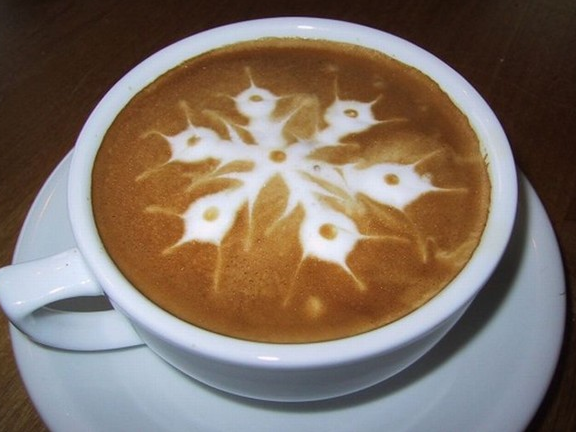Sanat eseri kahveler 35