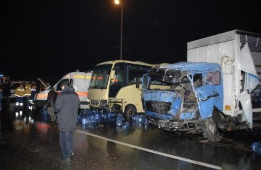 TEM'de buzlanma faciası 12